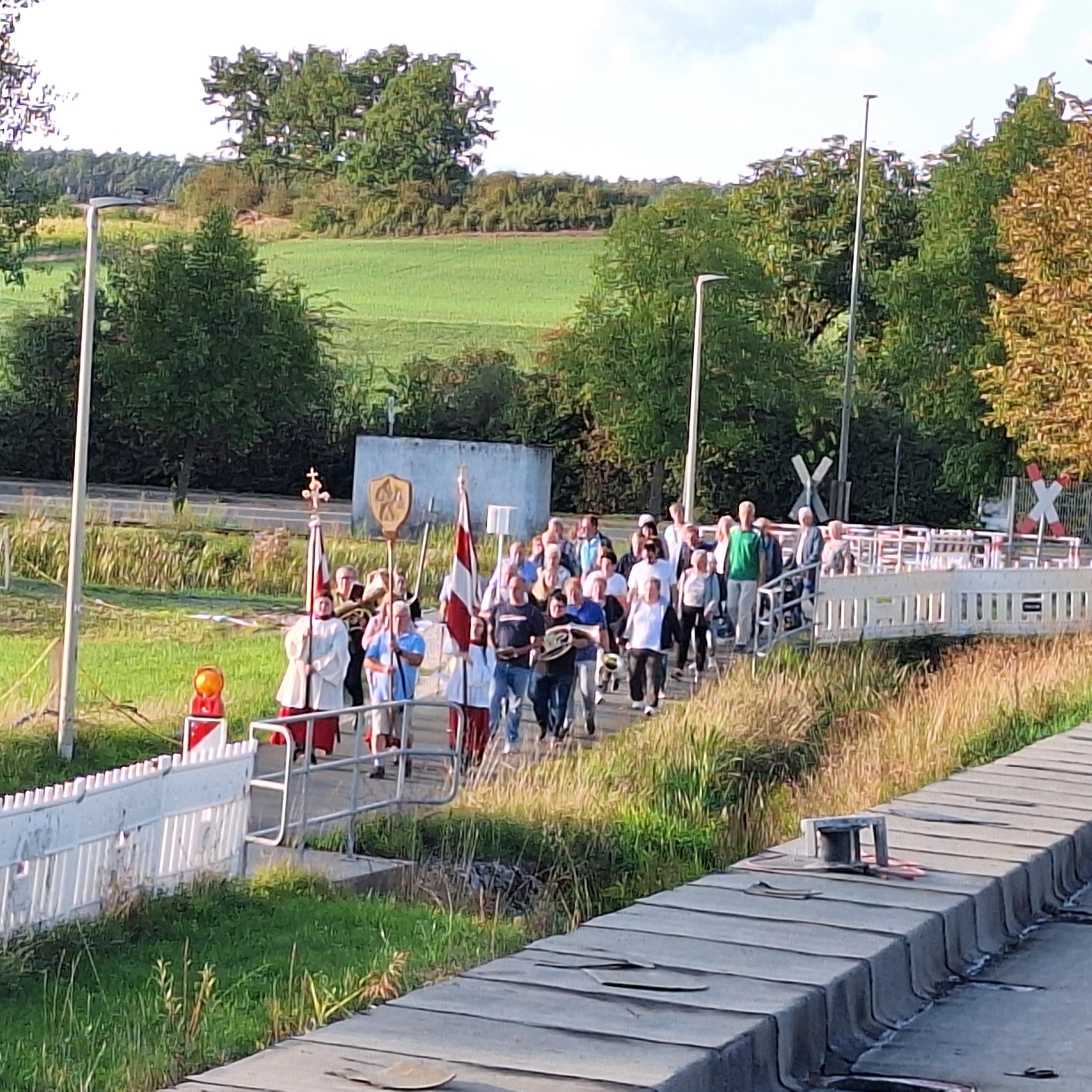 Abholung der Dettelbacher Wallfahrer