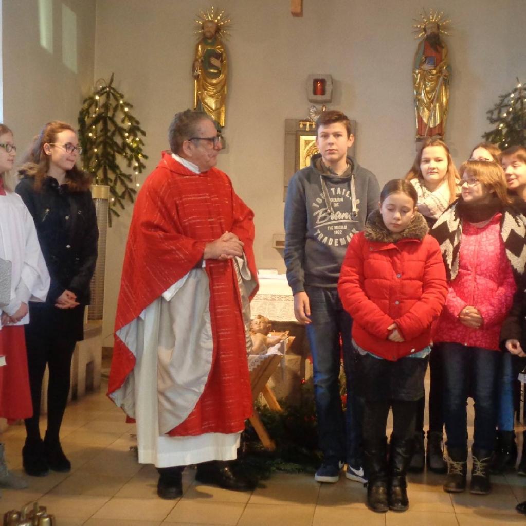Ministranten Christkind