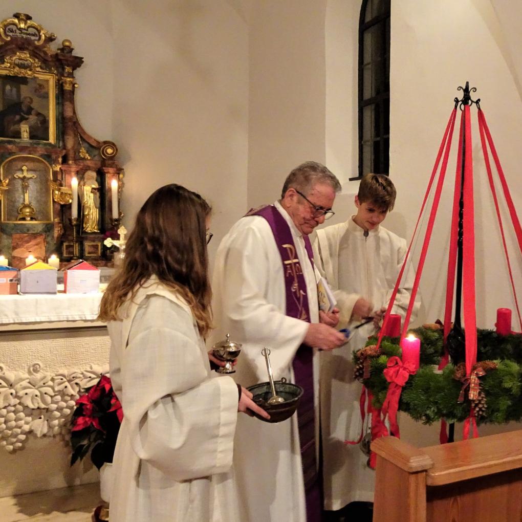 Adventandacht in Elsendorf und Possenfelden
