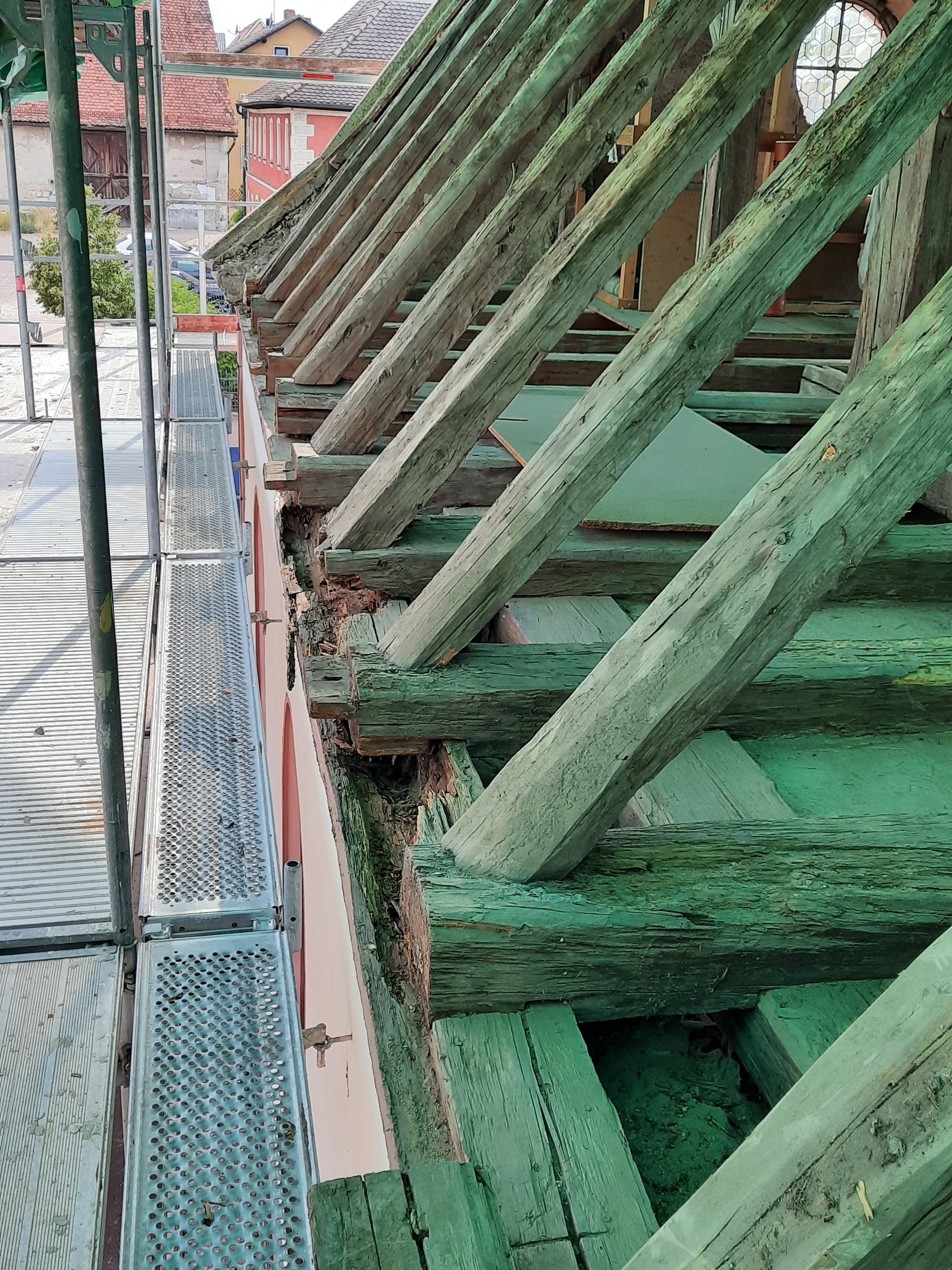 Dachstuhl Neu