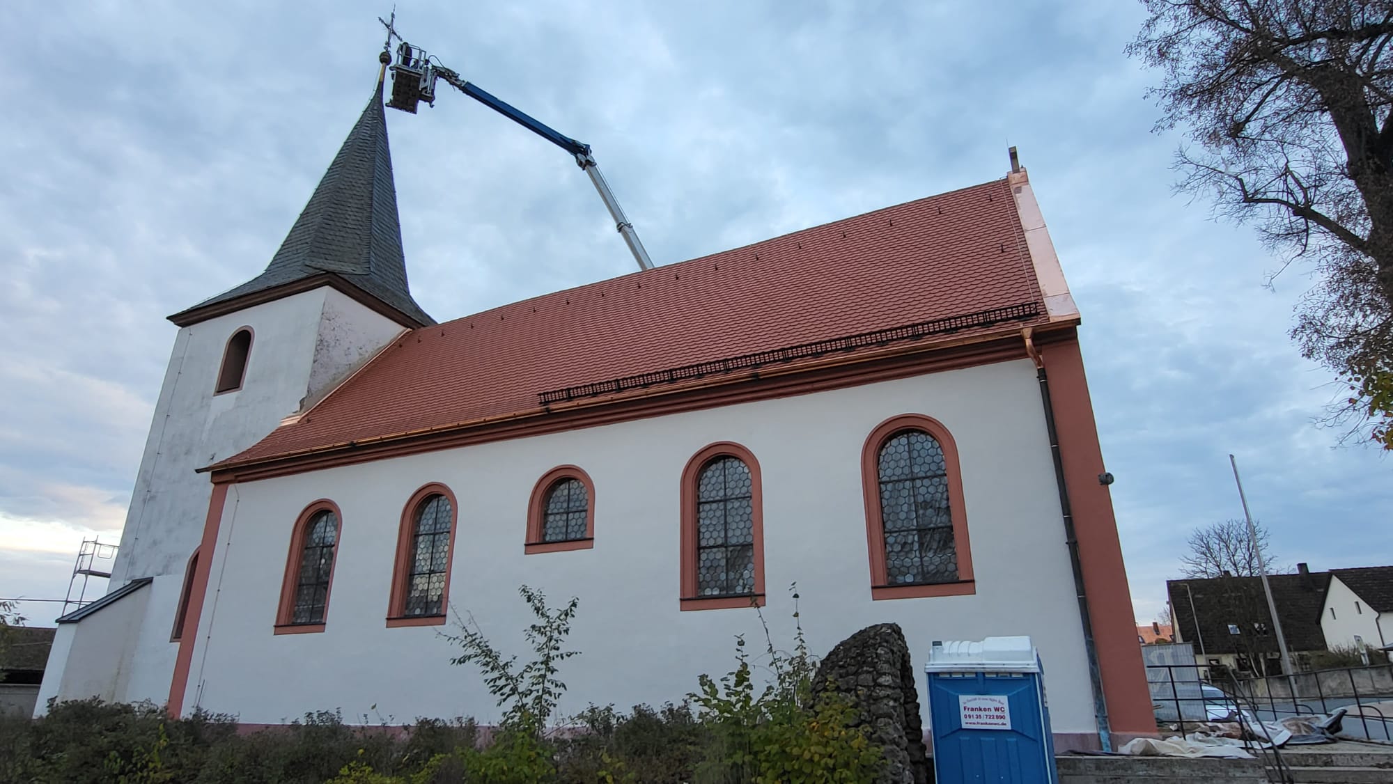 Kirchturmuntersuchung