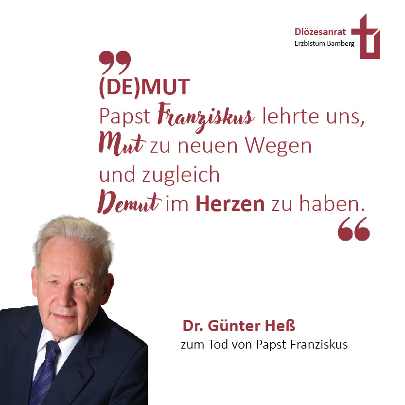 Zum Tod von Papst Franziskus